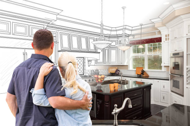 Professional Cabinet Installation technician working in Woodstock, MD